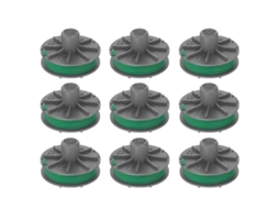 Carretel de Reposição para Cortador de Grama Toro 51484 51486 51487 com 3 peças
