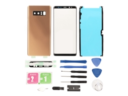 Vidro de Proteção EOOCOO para Samsung Galaxy Note 8, frontal e traseiro