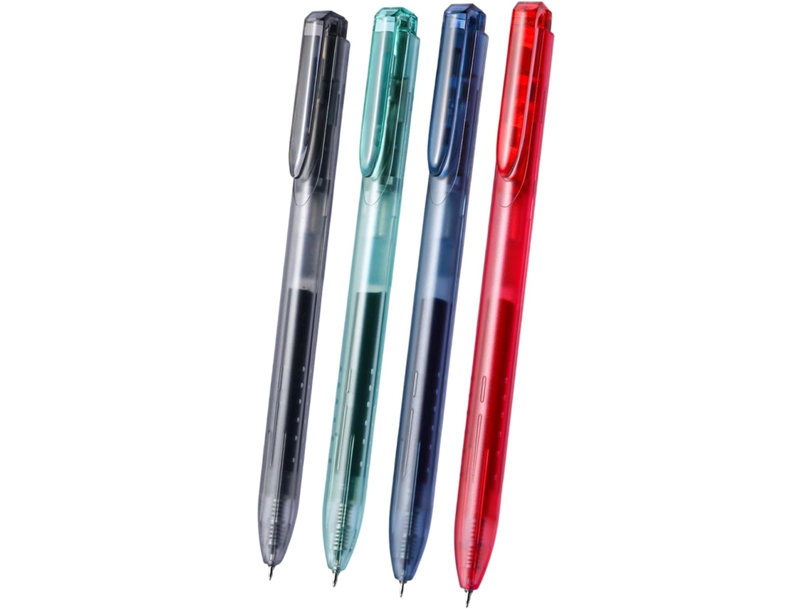 Conjunto De 4 Canetas Tinta Multicoloridas Para Anotações, Diários,