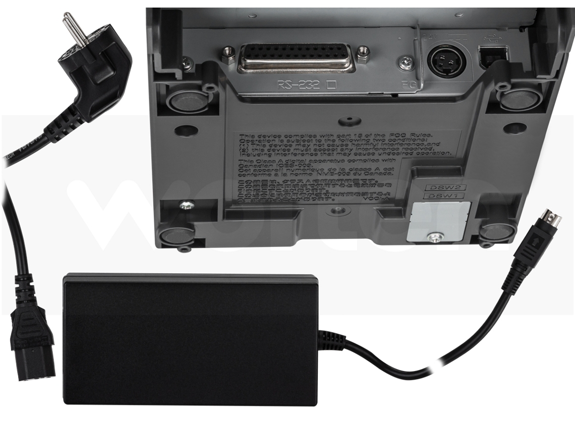 Impressora de POS EPSON TM-T88V (Etiqueta - Wi-Fi)