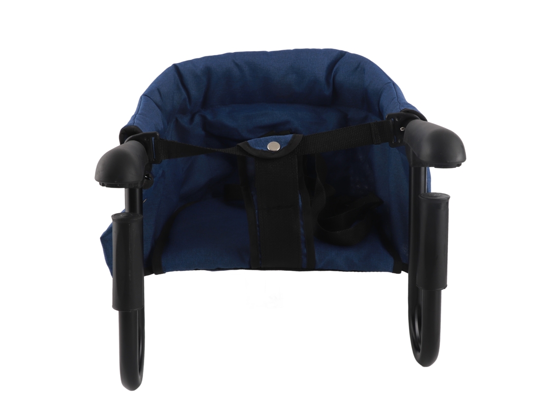 Clip para cadeira alta de mesa, fácil de instalar, dobrável, resistente, segura, adequada para mesas de 2 a 8,4 cm (0,8 a 3,3 polegadas), azul.