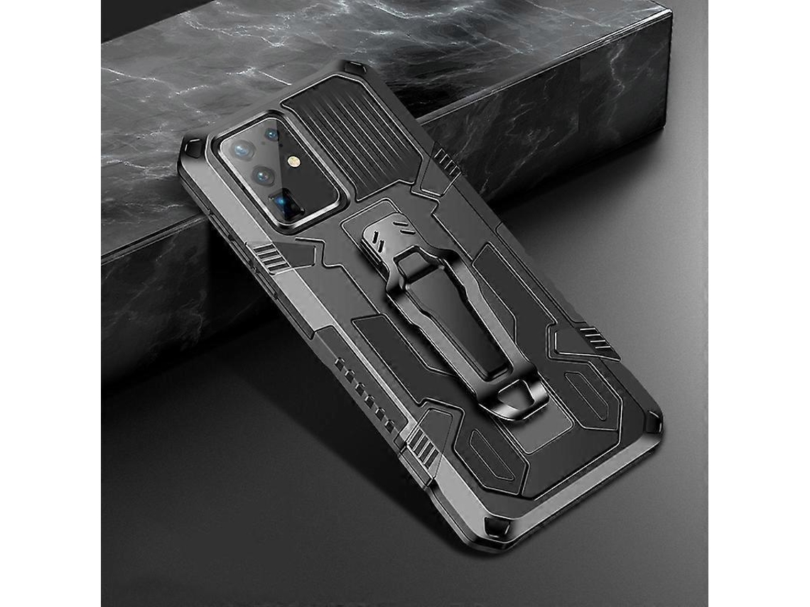 Capa Protetora Resistente A Impactos Machine Armor Warrior Em Pc + Tpu Para Samsung Galaxy S20+