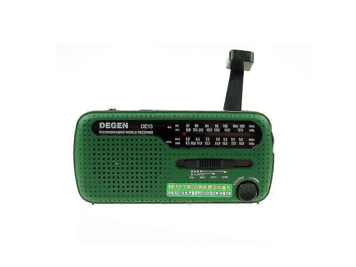 Rádio Fm Am Sw Com Dínamo De Manivela, Alimentado Por Energia Solar, Receptor De Emergência Mundial, Rádio Portátil Para Internet Olysi Shop