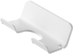 Porta-papel Higiênico De Plástico Com Rolo Retrátil E Design Simples Para Banheiros E Hotéis. Inclui 2 Suportes Para