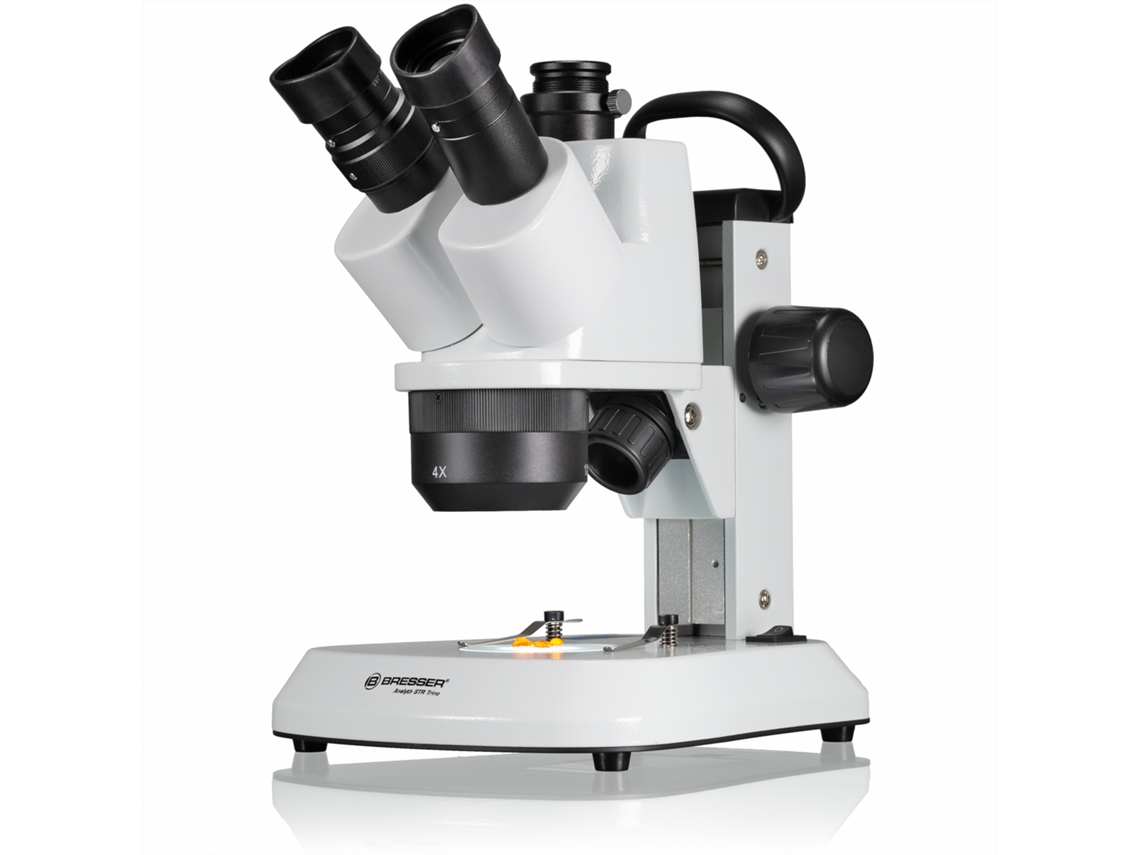 Microscópio Binocular Bresser Analyth Str Trino 10x 40x