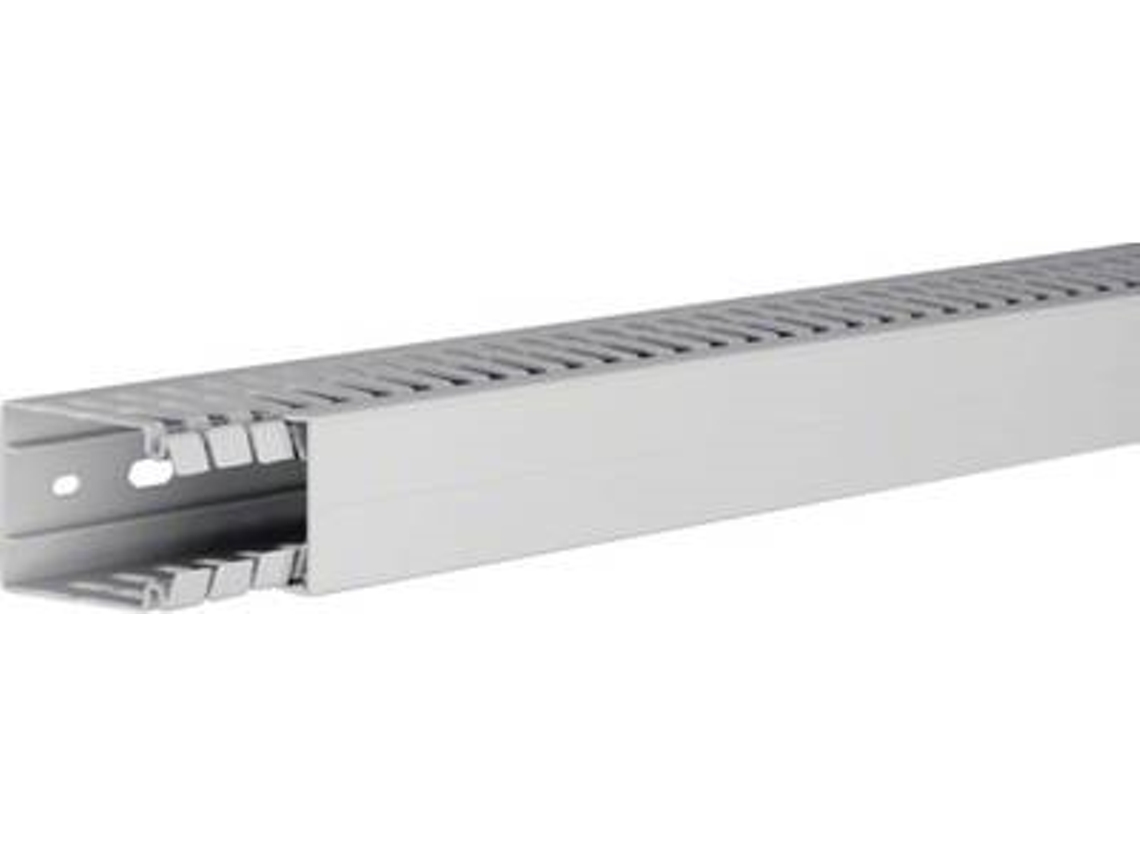 Verdrahtungskanal 2000 X 40 X 60 Mm Ha760040 1 St. Lichtgrau (ha760040) Hager (l X B X H)
