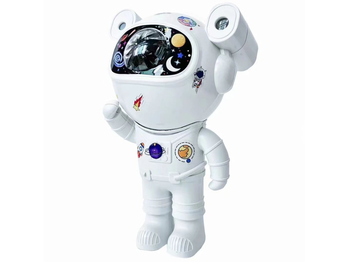 Projetor de Céu Estrelado e Astronauta com Bluetooth para Luz Ambiente de Quarto em Led. MDUG