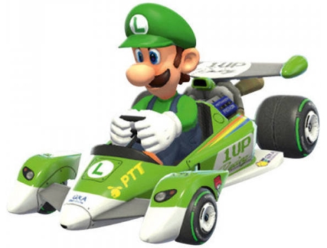 Figura NINTENDO  Kart Circuito Especial Luigi