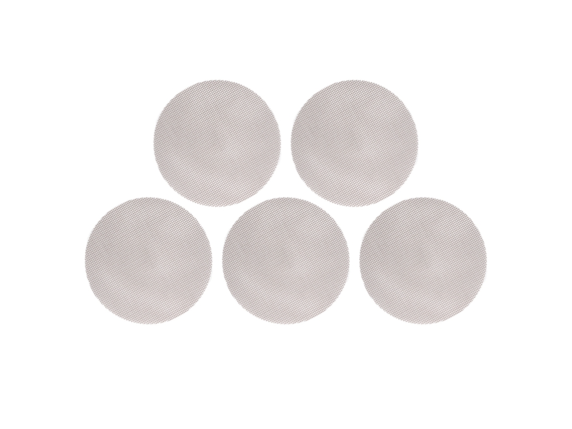 Esteira de Grelha Primerox 5pcs Antiaderente Redonda 36cm Fibra de Vidro para Churrasco
