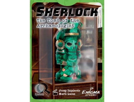 Jogo de Cartas  Sherlock: The Tomb of The Archaeologist (Inglês - Idade Mínima: 8)