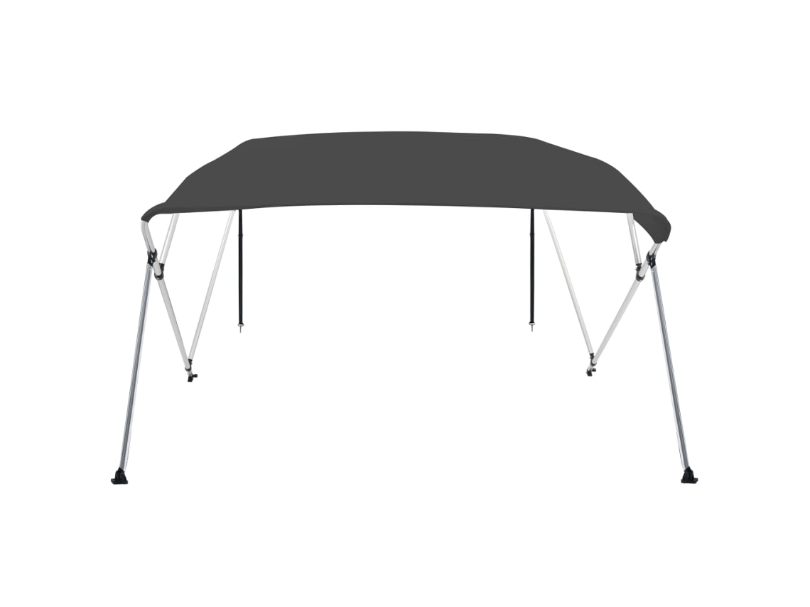 Toldo Exterior | Toldo Para Sol | Toldo Em 4 Arcos Bimini 243x196x137 Cm Antracite Wsd749316 LOVELY HOME