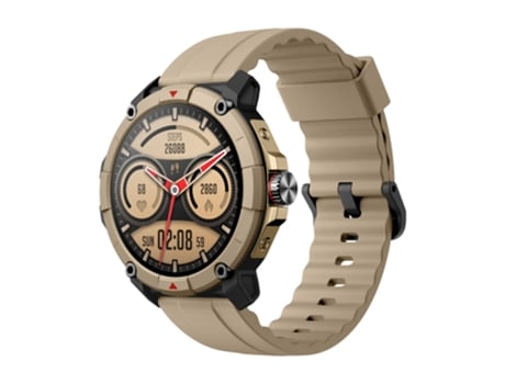 Smartwatch BEUNIK Ids02 Plus 1.38'' Bluetooth Autonomia Até 7 Dias Camel