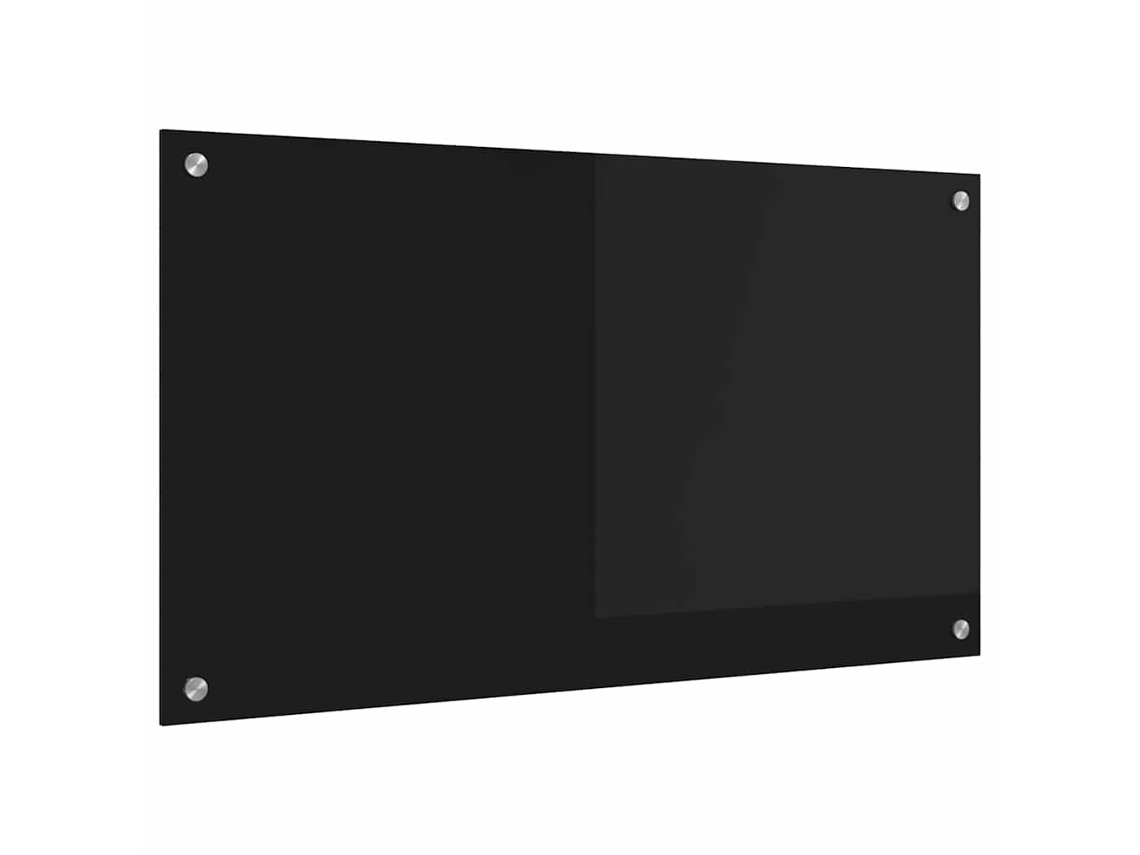 Conjunto 1 Superfície De Cozinha Vidaxl Preto (90 X 50 Cm)