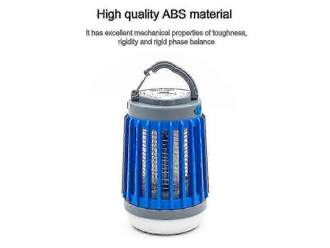 Lâmpada Solar Repelente de Mosquitos em Prova D'água, Choque Elétrico, Mosquitos, Armadilha Para Ra Moscas, 25-26