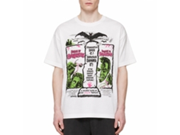 Rockinstone Horror Movies Drac And Frank White Adult T-shirt Size:xxl