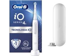 Escova Dentes Elétrica ORAL-B iO 4S Branca (1 Unidade)