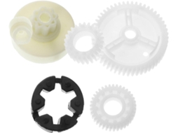 1 conjunto de engrenagens para motor elétrico de vidro de carro para reparo e substituição