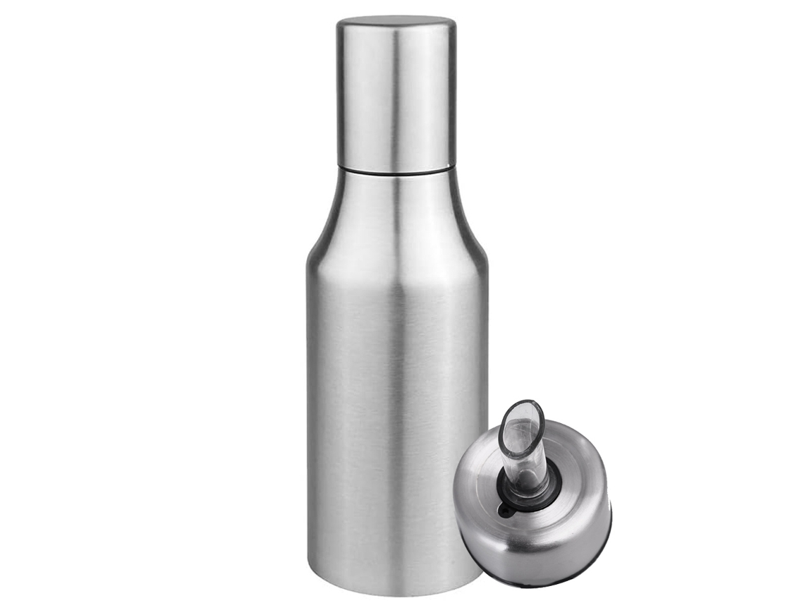Dispensador de Azeite em Aço Inox Garrafa À Prova de Vazamentos Ideal para Cozinha NEVEANCE