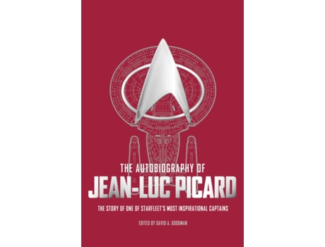 Livro the autobiography of jean-luc picard de david a. goodman (inglês)