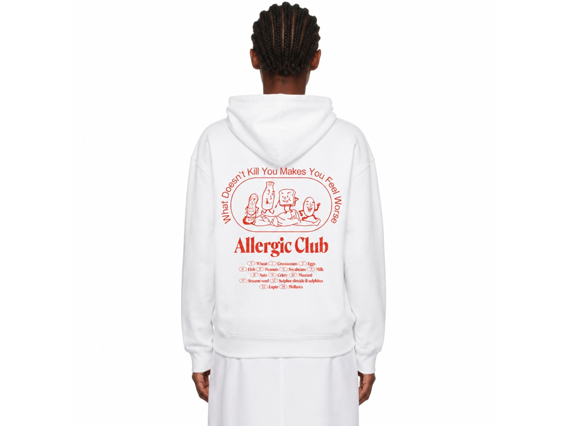 Moletom Rockinstone Allergic Club com design exclusivo