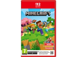 Pré-venda Jogo Nintendo Swtich 2 Minecraft  (Código de Descarga na Caixa)
