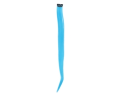 2026 extensiones de Cabelo Clip in Color Azul para Festa, 55cm de Comprimento, Fáceis de Usar e Estilizar