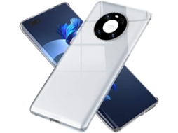 Capa Protetora Avançada Antichoque Almofada Proteção Contra Quedas para Huawei Mate 40 Pro HONGWE. Transparente