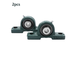 2pcs Rolamento De Bola Com Carcaça De Ferro Fundido Ucp203 Id 17mm Od 40mm Pillow Block Bearing