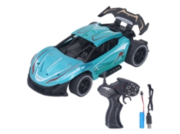 Carro De Controle Remoto Esportivo 2.4ghz Alto Velocidade Anti-colisão Rc Corrida Brinquedo Azul
