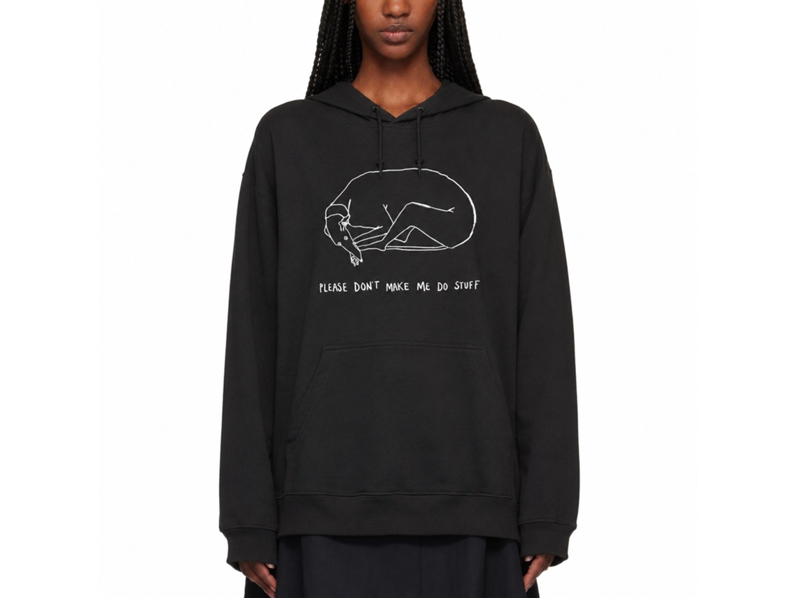 Rockinstone Please Don't Make Me Do Stuff Hoodie Unique Designer Style