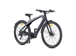 Bicicleta Elétrica Engwe N1 Pro Autonomia 100km Motor 250w Quadro Em Carbono Cinza