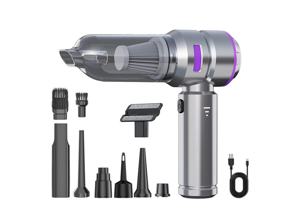 Soprador de Ar Comprimido YURU 4 em 1, 80000rpm, Recarregável