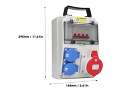 Distribuidor De Energia Com Disjuntor Universal