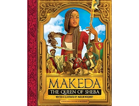 Livro Makeda The Queen of Sheba de Marlon McKenney (Inglês)