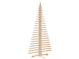 Árvore de natal em madeira VIDAXL Marrom (180 cm)