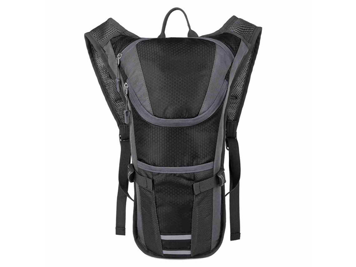 Business Mochila Hidratação Nylon para Caminhada Ciclismo Corrida com Compartimento para Bladder de Água