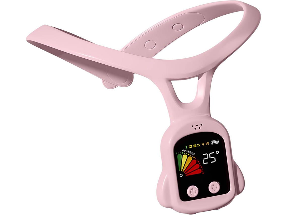 Corretor SFUSHOS postural ajustável, 6 níveis, visor LED