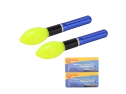 Flutuadores de Pesca Led para Noite Azul 2un