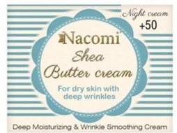Creme de Rosto NACOMI Krem Shea 50+Noc (50ml)