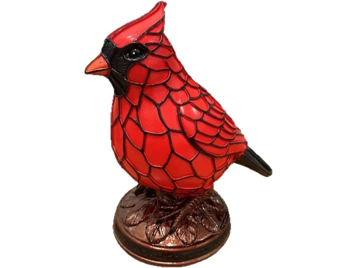 Fofo Abajur Noturno Em Forma De Pássaro Para Quarto Vermelho