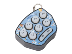 Walshlxq brinquedo de Descompresión de Hamster Eléctrico Mini Portachaves para Aliviar Ansiedad Y Estrés Consola de Juegos Eléctronica