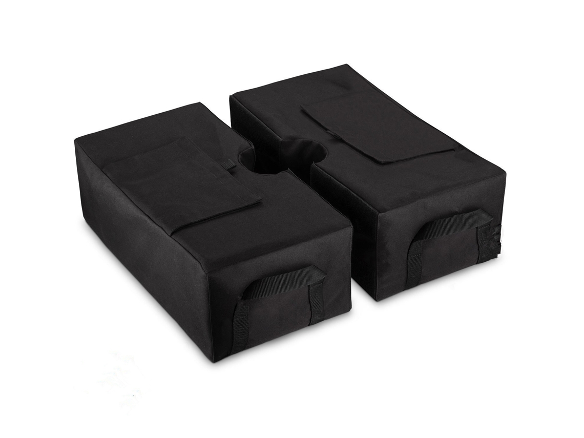 Saco de 18 unidades para Protetor Solar Protetor Solar para Jardim e Área Externa Fácil de Instalar Zeuxo (preto)