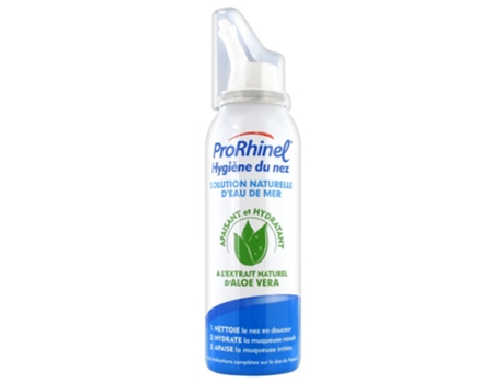 Spray de solução natural de água do mar para higiene nasal 100 ml PRORHINEL