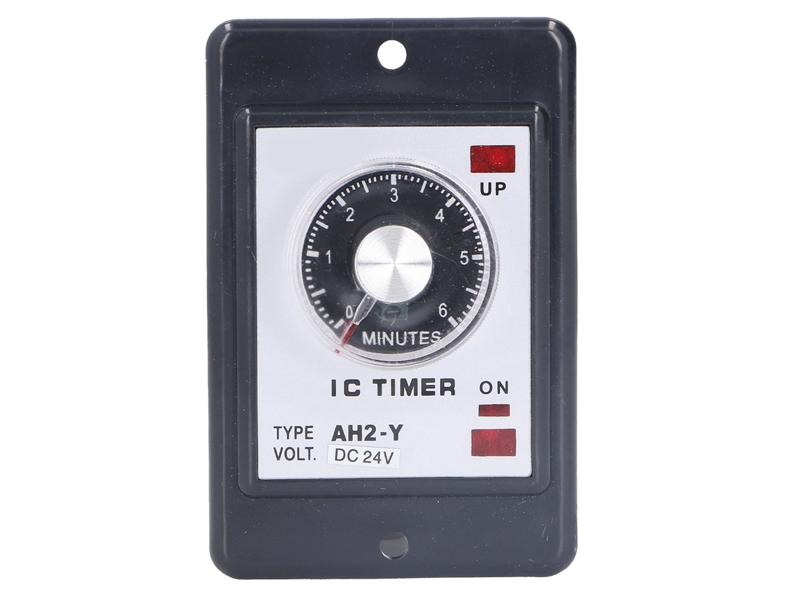 Relé de Tempo 8 Pinos 24vdc com Placa de Circuito e Casing