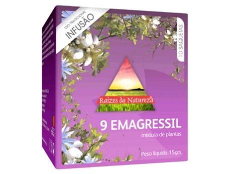 Infusão Nº9 Emagressil Saquetas RAÍZES DA NATUREZA
