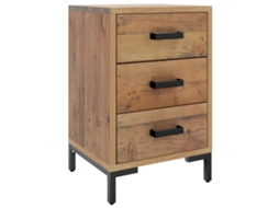 Bedside Cabinet, Bedside Cabinets Vidaxl Marrom Madeira De Pinho (40 X 30 X 55 Cm)