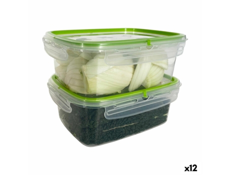 Lancheira Snips Fecho hermético 1,8 L Retangular (12 Unidades)