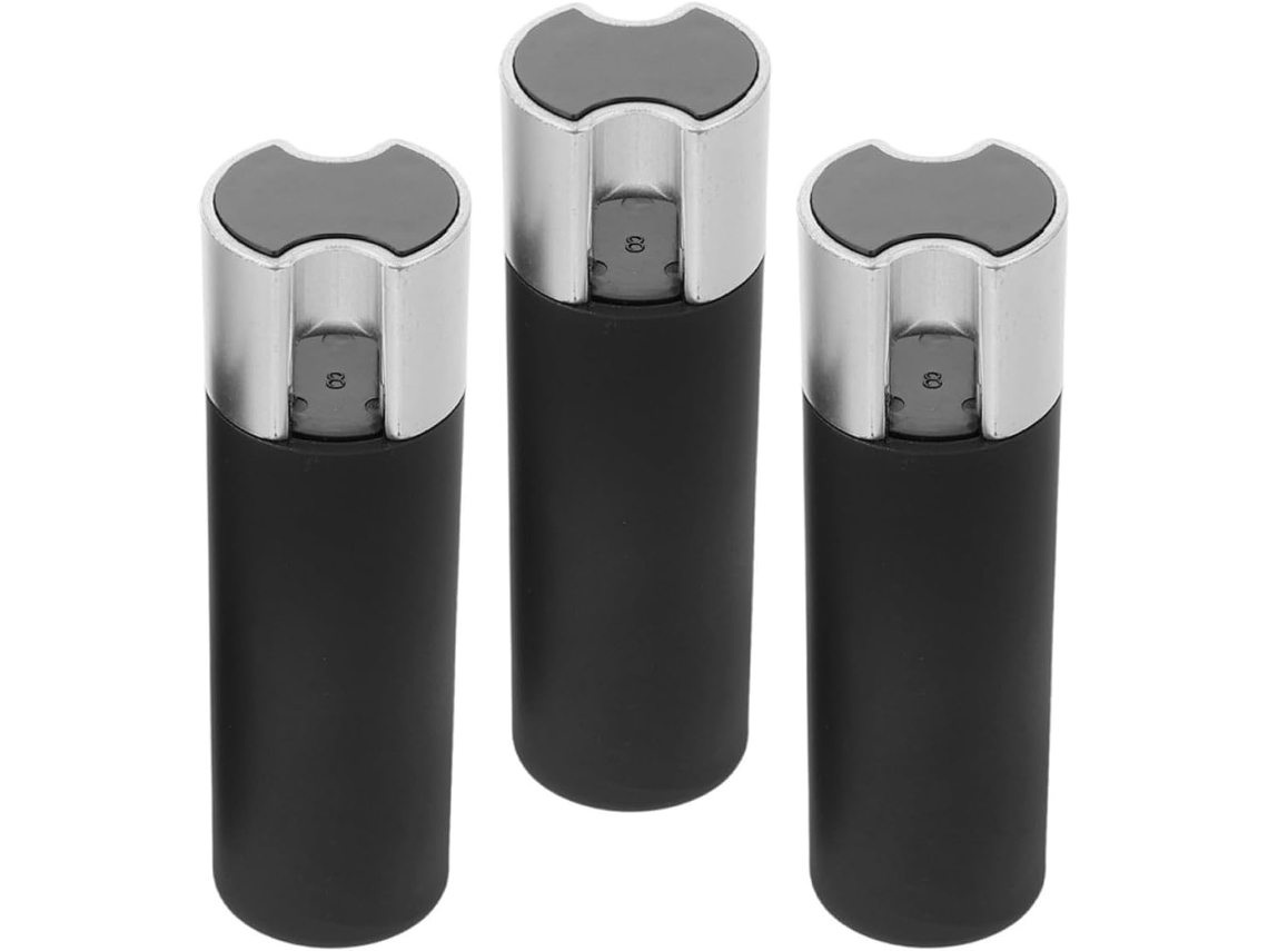 Garneck Conjunto De 3-pesos Corda Pretos Para Persianas Rolo, Fácil Instalação E Função Antivento, Acessórios Elegantes