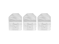 Conjunto De 3 Sacos Pó Fibra Para Reposição, Compatíveis Com Aspiradores Da Série Roidmi Eve Plus Tuotuo