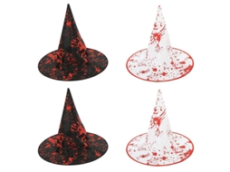 4 Peças de Chapéu de Bruxa para Decoração de Halloween ALLINLESS